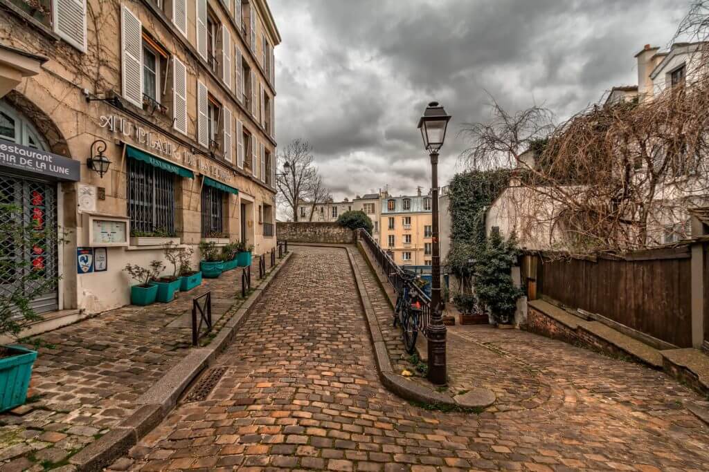 Quartier de Montmartre, Paris, France